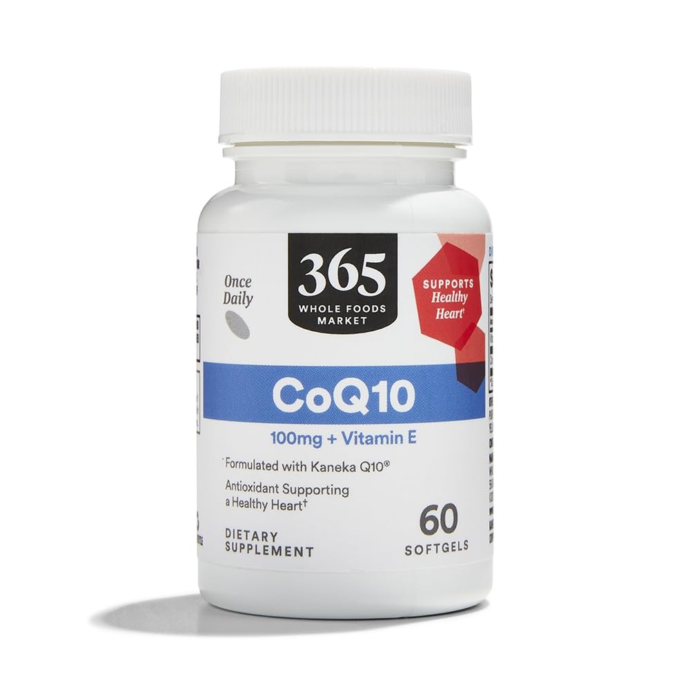 365 by Whole Foods Market, CoQ10 100mg, 60 Kont