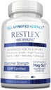 Onaylanmış Bilim Restlex - 420 mg Glycinate Mix, L-theanine 200 mg - 60 Capsules