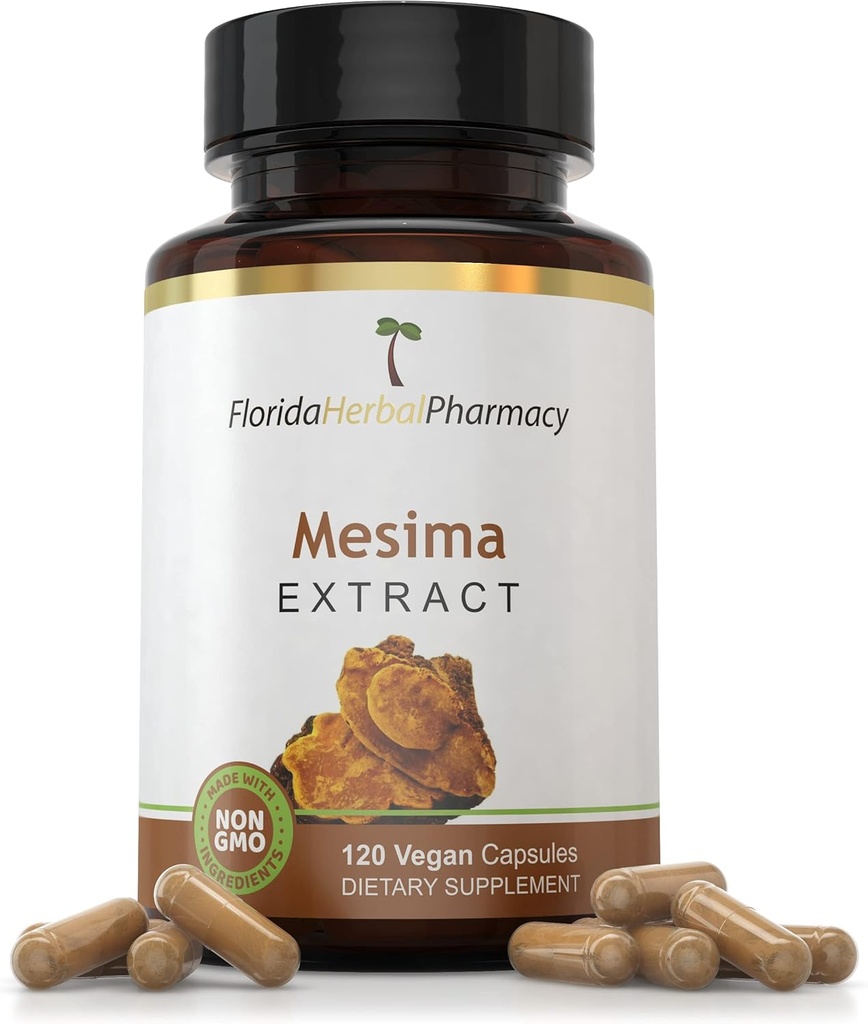 Florida Herbal Pharmacy, Mesima Extract Συμπλήρωμα Κάψουλες 10:1 (120 Κάψουλες) 500 mg ανά Καψάκιο, 1000 mg Σερβίροντας