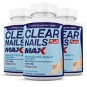 Justified Laboratories (3 Pack) Clear Nails Plus Max Pills 40 Milyar CFU Probiyotik 60 Capsules