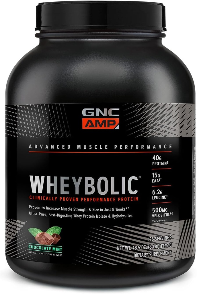 GNC AMP Wheyrel - Chocolate Mint (25 hizmet)