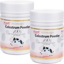 (Συσκευασία των 2) Hi Well Premium Pure New Zealand Bovine Grass-Fed Colostrum σε σκόνη 100% 100g
