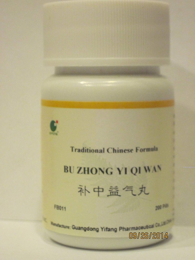 Bu Zhong Yi Qi Wan - 185 & Astragalus Kombinasyon, 200 Pills