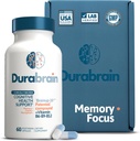 Nootropic Brain Support Supplement for Memory and Focus, Ενίσχυση της Γνωστικής σας Υγείας, Διανοητική Καθαρότητα και Προσοχή, 60 Κάψουλες