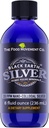 Gıda Hareketi Black Earth Silver, Humic Fulvic Acids, Trace Minerals for Immune Support, Detox, Gut Health – 8 fl oz Liquid Drops Supplement