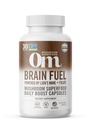 OM MUSHROOM SFOOD Beyin Yakıtı Mushroom Toz Capsules Superfood Supplement, 90 Kont, 30 Gün, Aslan'ın Mane, Reishi Blend Plus Folate, mental Clarity, Mushroom Supplement