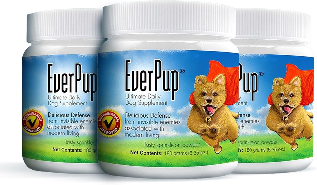 EverPup Multivitamin Köpek Tamamı - Hip & Ortak Sağlık + Probiyotikler ve Prebiyotikler için Enzymes for Digestion