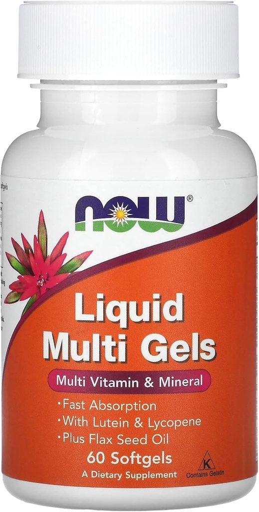 Τώρα Τροφίμων Υγρό Multi Softgels 60 Sgels
