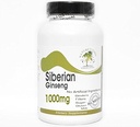 Siberian Ginseng 1000mg ~ 100 Κάψουλες - Δεν Πρόσθετα ~ Συμπληρώματα Φύσης