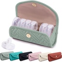 BAGSFY Weekly Pill Organizer 2 Times a Day in a Cute Fabric Pill Case, Medicine Bag, AM PM Pill Box 7 Day, Portatif İlaç Piller Seyahat Davası, Vitaminler, Fish Oils, Supplements.
