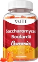 Saccharomyces Boulardii Probiyotiks 500 mg - Gut Health Supplements & Candida Support, Probiyotik for Women & Men, Digestive & Immune Supports, Supplement, Non-GMO, Gluten Free, 60 Vegan Gummies