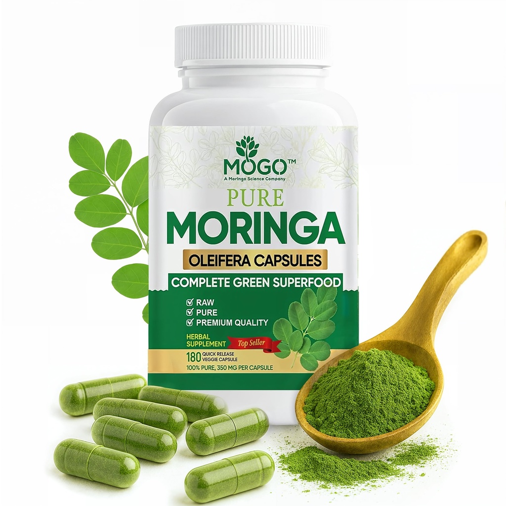 MOGO Moringa Κάψουλες -180 Ct