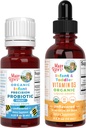 MaryRuth Organics Infant Precision Probiyotiks Colic & Vitamin D3 Drops | USDA Organik, Temiz Etiket Projesi Doğrulanmış® | Immune Support & Genel Wellness | Vegan, Non-GMO, Gluten Free