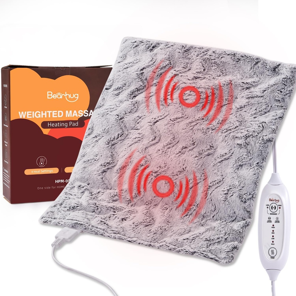 Ayıhug Electric Kiloed Isıtma Pad Isınma Oated Pad Relieve Aches and Pains, Soothing Warmth for Relaxation and Pain Relief (Dreamy Milky Way, 20” x 24)