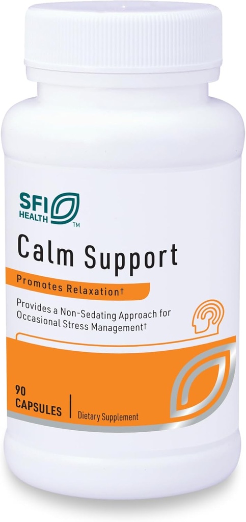 Klaire Laboratuvarları SFI Health Cortisol Management - USDA sertifikalı Organik Malzemeler, Patentli Herbal Stres Yanıtı Honokiol & Ashwagandha (90 Capsules) ile Formula Desteklerini Destekledi