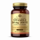 Solgar Vitamin E 268 mg (400 IU) - 100 Softgels - Φυσικώς-Πηγή Βιταμίνη Ε ως d-Alpha Tocopherol - Χωρίς γλουτένη, Χωρίς γαλακτοκομικά - 100 Μερίδες