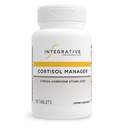 Integrative Θεραπευτική Cortisol Manager - Adrenal Health Support Supplement for Healthy Stress Response* - Vegan, Dairy-Free & Gluten-Free - 30 Tablets (15 Servings)