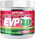Evogen EVP 3D - Stim Free Pre Workout Powder for Men & Women | Sugar Free Non Stim Preworkout with Beta Alanine and Creatine for Energy & Pump | Sour Watermelon | 40 Servings