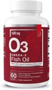 Essential Elements Omega-3 Fish Oil Supplement with EPA & DHA | Immune, Heart & Cognitive Support | 60 Softgels