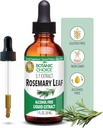 Βοτανική επιλογή – Δεντρολίβανο Leaf Liquid Extract – Χωρίς αλκοόλη, Χωρίς γλουτένη – Σταγόνα συμπλήρωμα ταχείας δράσης – Εύκολο στη χρήση σταγονόμετρο – 1 ρευστή ουγγιά