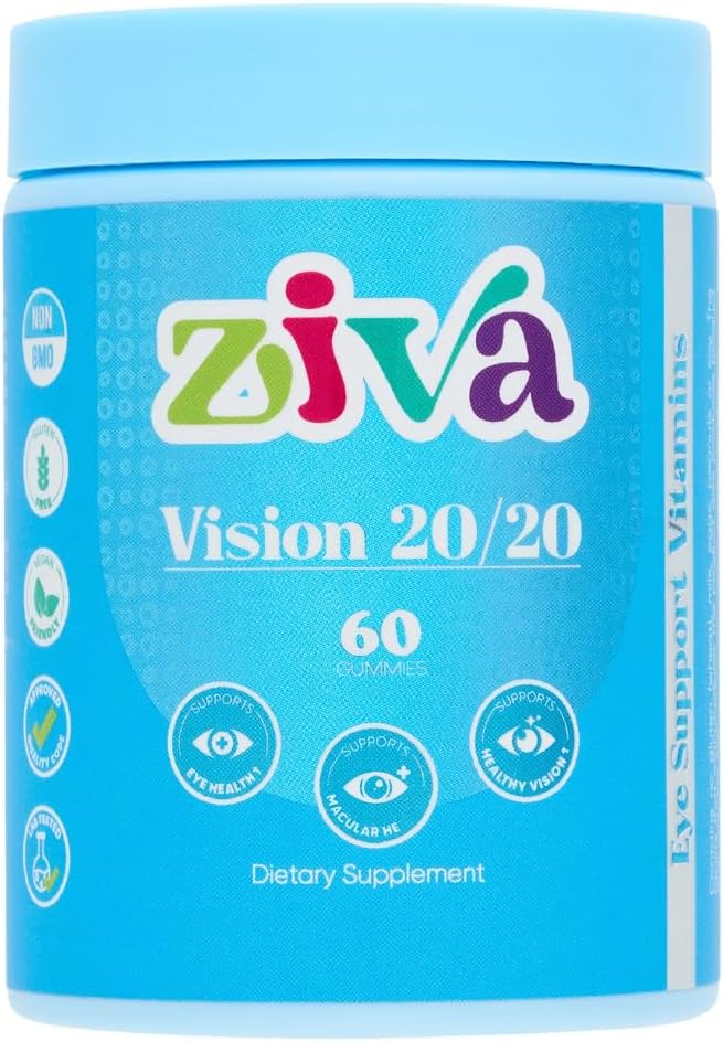 ZIVA Όραμα 20/20 (60 Gummies)