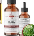 Βιολογικό χρώμα ρίζας OSHA – Φυσική αναπνευστική υποστήριξη – Υγρό εκχύλισμα χωρίς αλκοόλ – Vegan, μη GMO, Made in USA – 2 Fl Oz