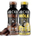 Jocko Yakıt Mölk RTD Protein Shakes Sche - Chocolate & Banana Cream (24 Pack Total)
