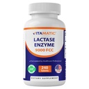 Vitamatic Lactase Enzyme 9000COM 240 Tablet - Lactose intolerance Relief Caplets