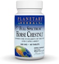 Πλανητικά Βότανα Full Spectrum Horse Chestnut Tables, White Bottle 60 Count (Pack of 1)