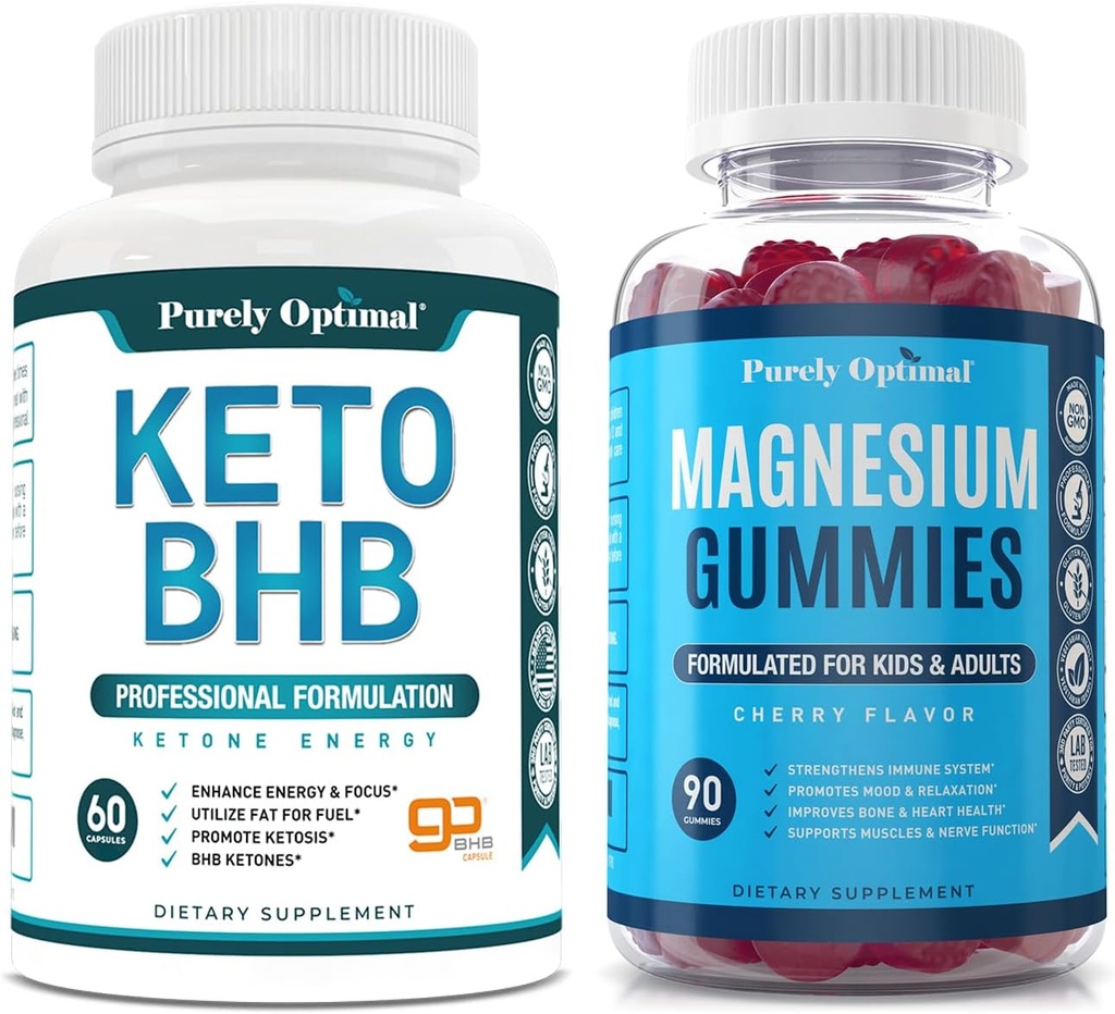 Safly Optimal Keto BHB + Magnezyum Gummies