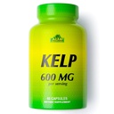 ALFA VITAMINS Kelp Supplement, 600 mg of Natural Seaweed Kelp (Ascophyllum Nodosum), Iodine & Fucoidan'da Zengin, Tiroid & Metabolik Fonksiyonlarını Destekler, GMO, 90 Tabletler