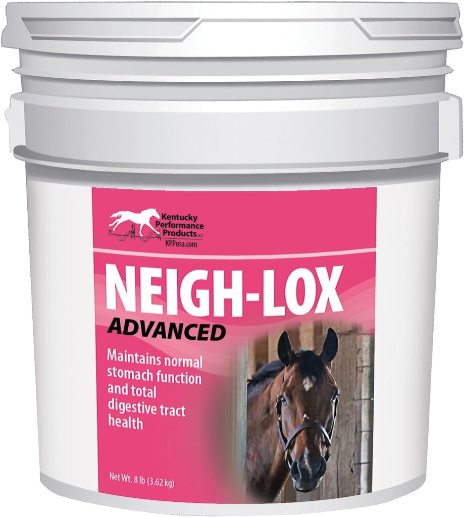 KENTUCKY PROD 044343 Neigh-Lox Advanced Digestive Supplement for Horses, 8 lb