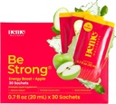 BeMe Vitamin B12 Sıvı Shot, BeStrong - Vitamin B 12 İçilebilir Sıvı Supplement Destekler Enerji Boost, Focus, & Concentration - Guarana, Taurin, & Collagen Supplements Promosyonlar (30 Sachets)