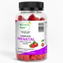 Tamam Prenatal Vitaminler, Folic Asit, Demir, Neural Tube Support için Choline, Omega-3 DHA for Fetal Brain Development, Food- Helper D3 & K2, Non-GMO Vegan Gummies