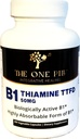 B1 Thiamine TTFD, Thiamine Tetrahidrfurfuryl Disulfide, 50 mg-250Capsules,Vegan,Non GMO, Yapay Ekstralar veya Kökler.