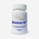 Pure Melatonin 60 mg | 60 High-Dose Easy-to-Swallow Capsules | Natural Sleep Aid | Non-Habit Form | Holistic Wellness