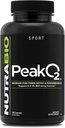 NutraBio PeakO2 συμπλήρωμα προπόνησης, 180 κάψουλες - Mushroom Blend συμπλήρωμα για να βοηθήσει την ενίσχυση της αθλητικής απόδοσης και τη συνολική υγεία, 60 υπηρεσίες