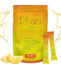 Skin Health & Energy Boost Drink Mix- Sugar Free, SOD B (TM), Fransız Melon Focus'dan Antioksiler, Go Stick Packs, Lemon, 30 Pack