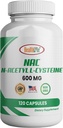 HealthLife N-Acetyl L-Cysteine (NAC) 600 mg, 120 Capsules - Non-GMO, Gluten Free, 120 Servisler