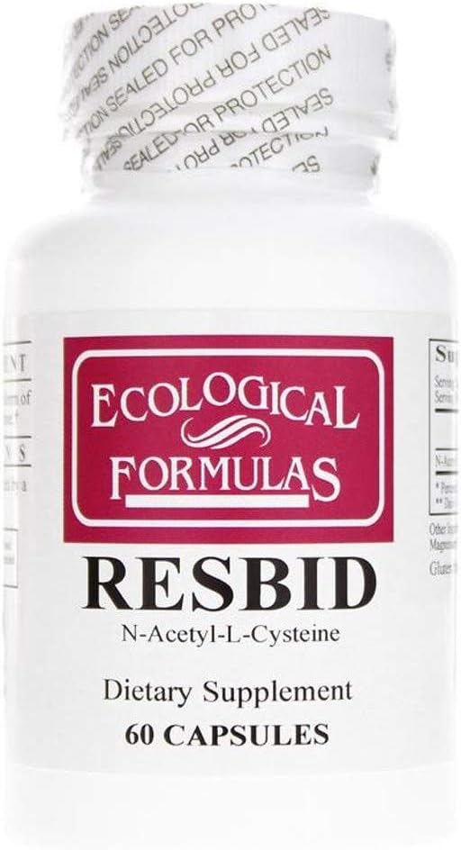 Οικολογικές Φόρμουλες Resbid 500 Mg, White, 60 Count