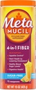 Metamucil 4-in-1 Psyllium Husk Fiber Supplement, Sugar-Free, 72 çay, Orange Flavored, Daily Fiber Toz for Digestive Health, Plant-Based Psyllium Husk Fiber Fiber Supplement, Sugar-Free, 72 çay kaşığı, Orange Flavored, Daily Fiber Toz for Digestive Health, Plant-Based Psyllium Husk Fiber Fiber Fiber Fiber