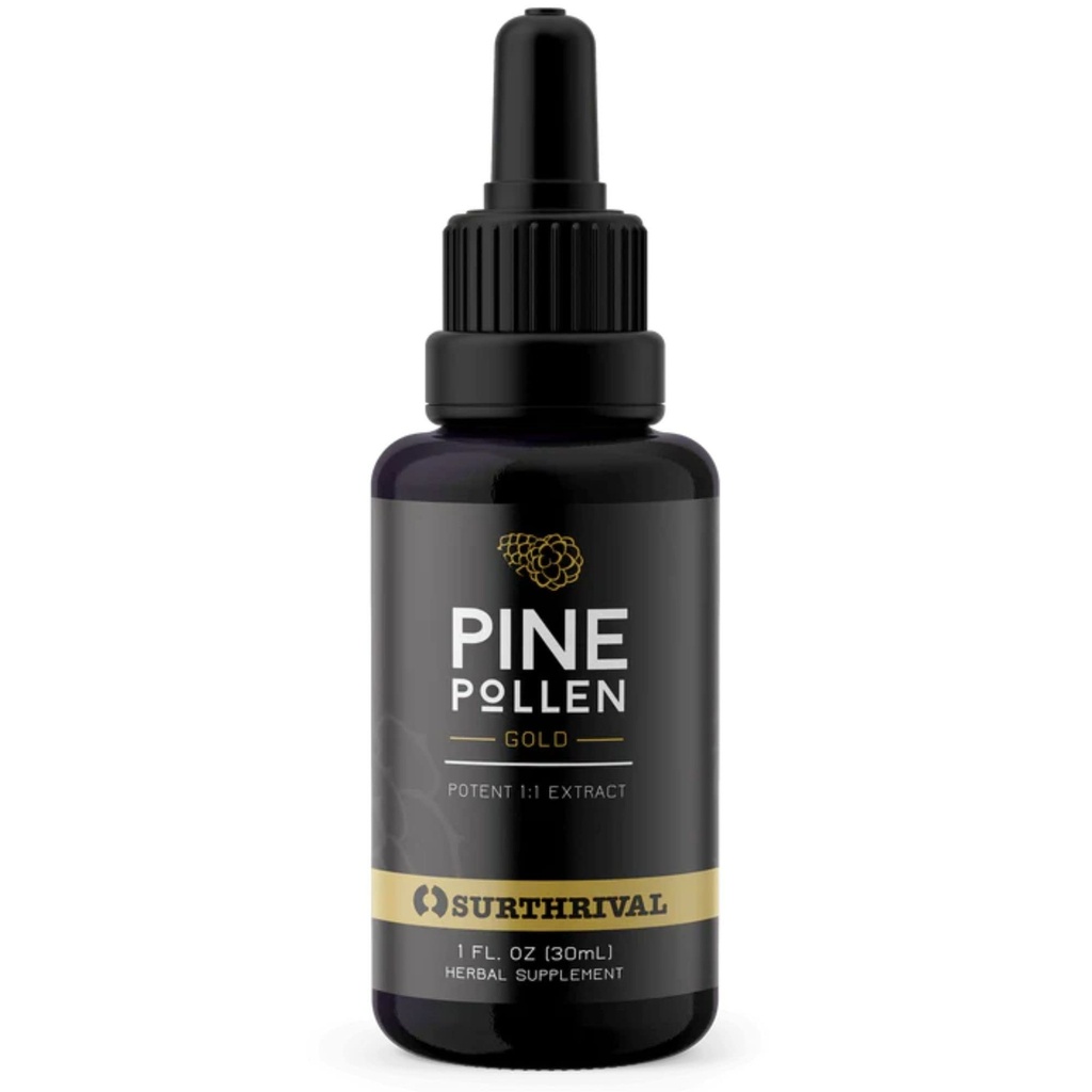 Surthrival: Pine Pollen Gold Extract (1 fl oz), Άγρια Συγκομιδή, Αποκατάσταση ενέργειας