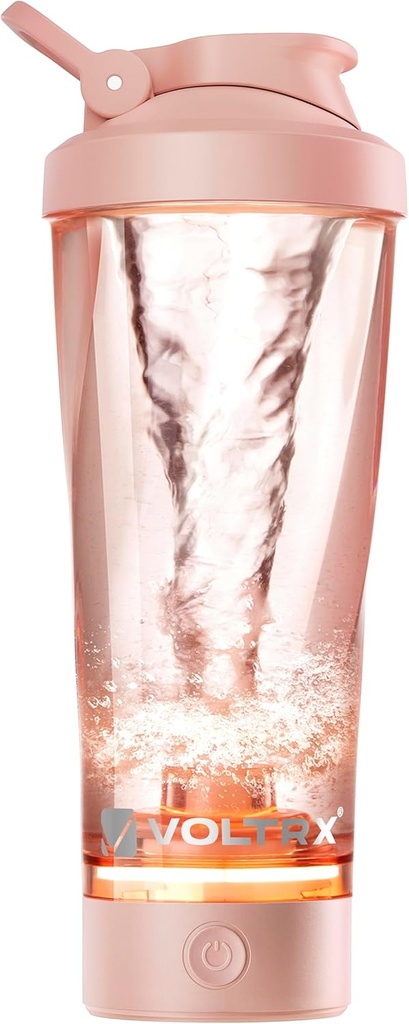 VOLTRX Premium Elektrikli Protein Shaker Şişe, Tritan ile Yapıldı - BPA Free - 24 oz Vortex Port / XP Isıtmalı Shaker Cups for Protein Shakes
