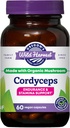 Oregon'un Wild Harvest Cordyceps Organik Mushroom Herbal Supplement (Freeze-Dried) | Endurance ve Stamina Destek, 60 Kont