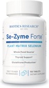 Biotics Research Se-Zyme ForteTM – Tüm Gıda Selenyum Kaynağı, Tiroid Gland Fonksiyonları, DNA Üretimi, Bilişsel Sağlık, Potent Antioksi, 100 Tablet