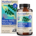 Motherlove More Milk Moringa (120 μέγεθος αξίας καψακίου) Moringa-βασισμένο συμπλήρωμα γαλακτοπαραγωγής για την υποστήριξη της προσφοράς μητρικό γάλα—Non-GMO, βιολογικά βότανα, Vegan, Kosher