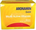 Active Vitamin Aronamin Gold - Καταπολέμηση της κόπωσης, δίνει ενέργεια, προωθεί την αιμοποίηση - 100 δισκία
