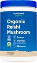 Nutricost Organic Reishi Mushroom Powder 0.5LB (8oz) - USDA Certified 100% Βιολογικά, Χορτοφαγικά, Μη ΓΤΟ, Χωρίς Γλουτένη