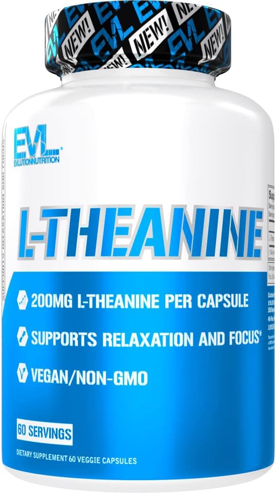 Adaptasyon L Theanine 200 mg Capsules for Focus and Relaxation Beslenme L-theanine 200 mg Nootropic Supplement for Care & Energy - Daytime Mood Support and Nootropic Focus Supplement