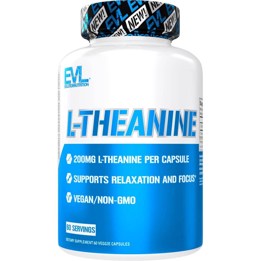 Adaptasyon L Theanine 200 mg Capsules for Focus and Relaxation Beslenme L-theanine 200 mg Nootropic Supplement for Care & Energy - Daytime Mood Support and Nootropic Focus Supplement
